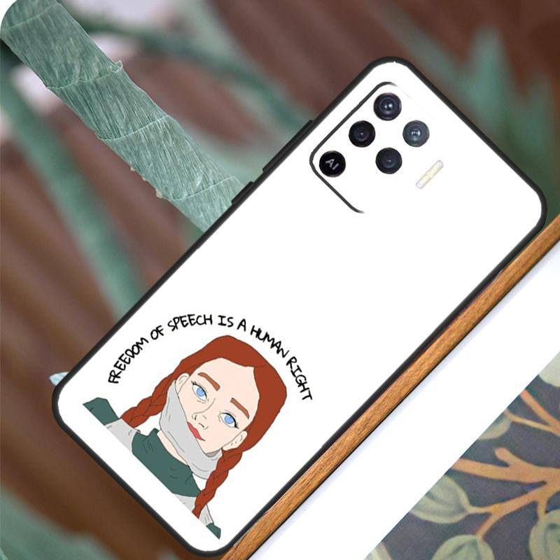 Anne with an E For OPPO A53S A57S A54S A38 A78 A58 A79 A15 A17 A77 A16 A76 A96 A52 A72 A5 A9 A94 A74 Case