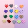 Heart-Shaped Building Block Earrings & Keychain Set - DIY Couple Accessories