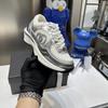 This Silver Horn King's new heightened thick-soled casual color matching mesh sneakers thick-soled dad shoes women