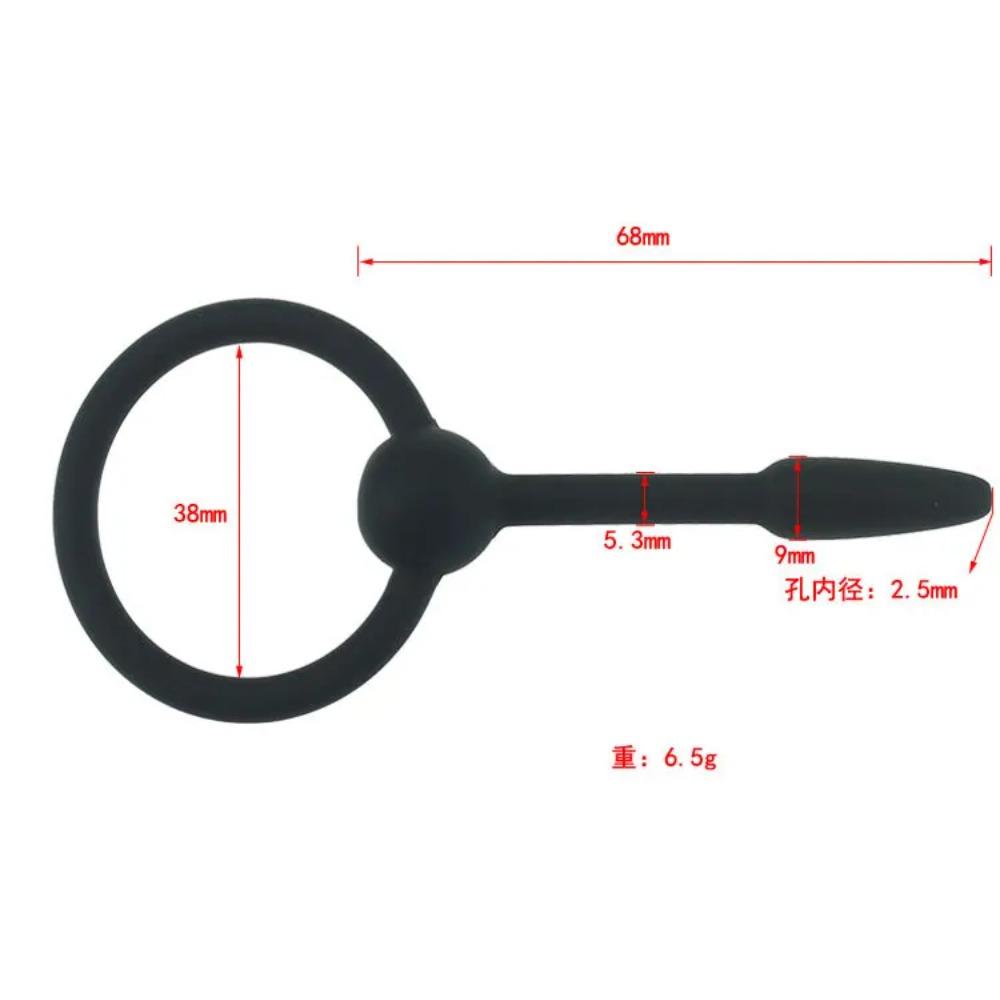 New Silicone Urethra Catheter Male Penis Plug Tube Urethral Catheter Stretcher Sound Dilator Erotic Adult Sex Toy For Men