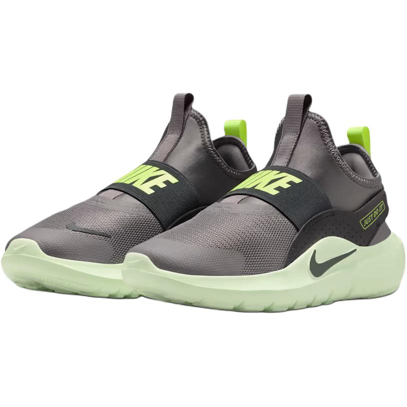 Nike Flex Runner 4 Comfortable Fit Supportive Rebound Low Top Kids Running Shoes Unisex running shoes Dark-Gray Black IF2893-007