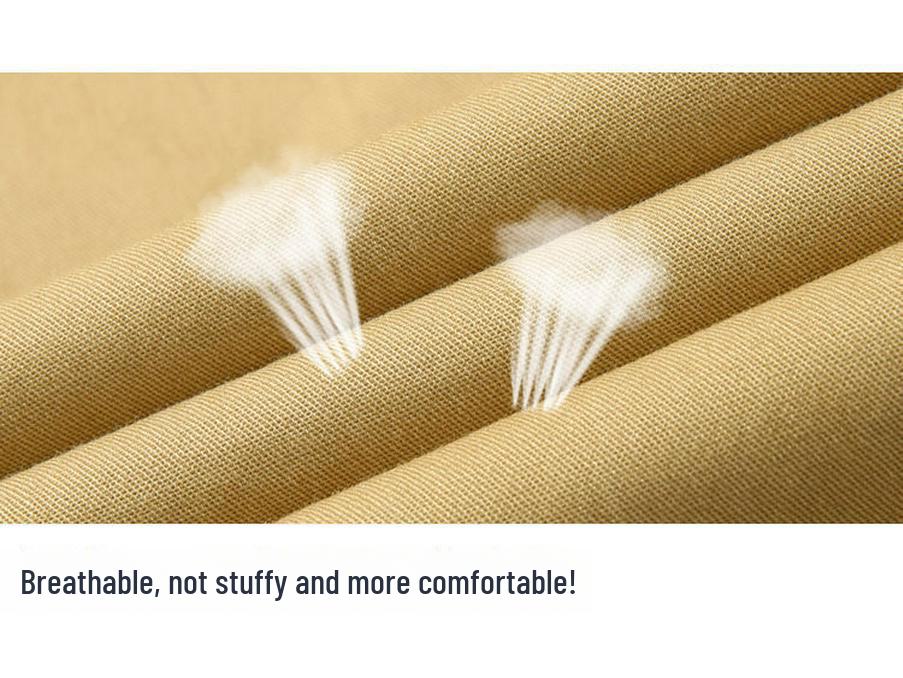 Pánské ležérní letní šortky z čisté bavlny pro táty a dědečky středního věku