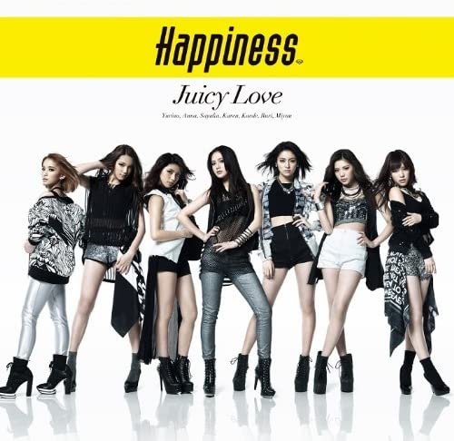 

CD HAPPINESS - JUICY LOVE (CD+DVD) RZCD59580B Rhythm Zone 2014 Japan ObiPop Used