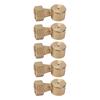 5PCS G1 2in Female Thread Brass Deck Jet Nozzles Durable Waterscape Fountain Nozzle Automatic Waterscape Nozzle for
