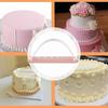 Fondant Kuchen Bogen Dekorationshilfe Fondant Werkzeug Rand Skala Backlineal Sugarcraft Spitze DIY Backgeschirr Geschirr Küchenwerkzeuge