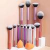 Makeup Brushes Set Multi-Functional Professional Soft Make Up Brush Tool with Makeup Sponges Powder Puff Travel Brushes Gift Set
