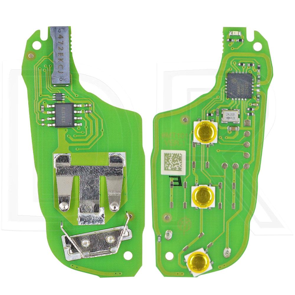 Great ID46/4A Chip 315/433MHz VVDI Global Version Car Remote Key For Peugeot 208 2008 301 308 508 5008 Citroen C2 C3 C4 C5 C6