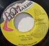 7inch Record NINJA KID  COMPUTER PAUL  Come Back  Version NONE Boomarang Jamaica Reggae Ska  Dub Used