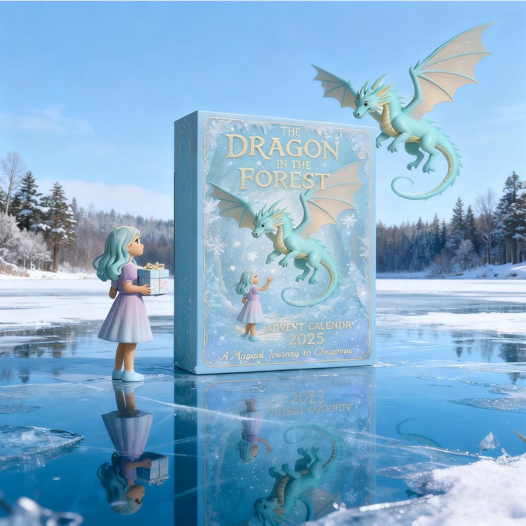 Nedtellingskalenderen inkluderer 24 gaver, nedtellingskalender og overraskelsesgave