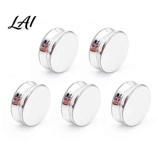 Elegant Scarf Accessory 5 Pcs Women Magnetic Shawl Button No Snag Headband Clip Multi-Use Pin for Fabrics Magnet Safety Pins Metal Pinless