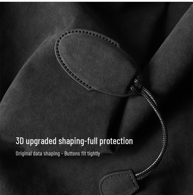 Nissan Key Cover: Full Wrap Suede Shell for Qashqai, Teana, X-Trail, Tiida, Loulan, Tuoda.