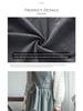 Nordic Solid Color French Pastoral Style Oil-Proof Apron for Kitchen Cooking