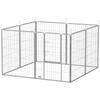Pet Enclosure, Dog Fence, Pet Playpen, Flexibly Adjustable, Stainless Steel
