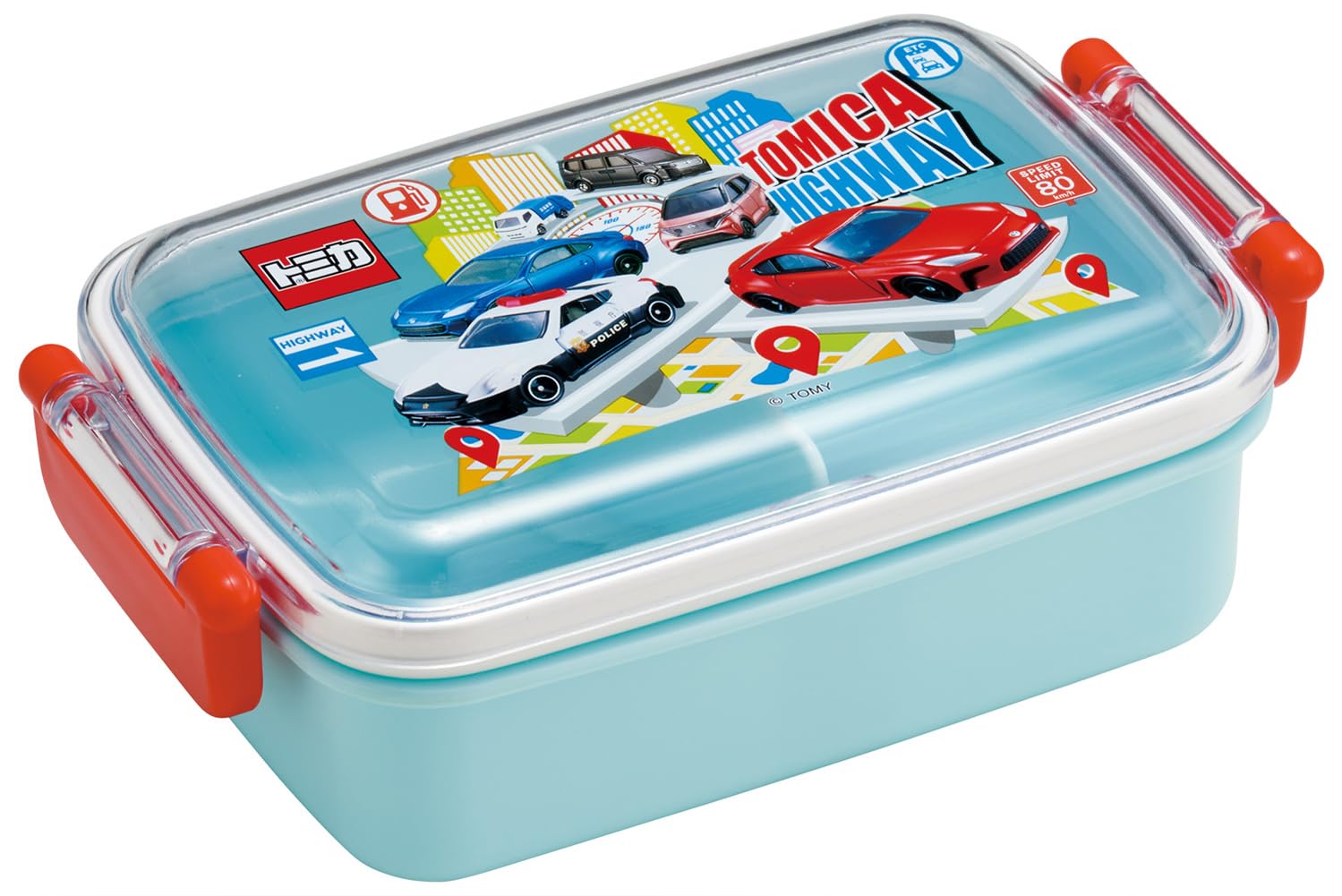 

Skater Lunch Single Made in Tomica RBF3ANAG69391 Kids Box, Tier, 450ml, Dome-Shaped, Antibacterial, Japan, 25, Boys ,