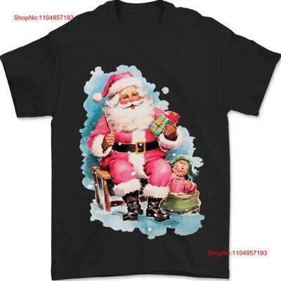 A Vintage Santa Claus Christmas Xmas Mens T Shirt 100 Cotton Vintage Washed Stretched Comfortable Fashion Casual Stylish Unisex