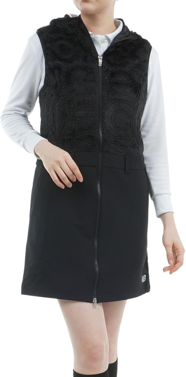 

Golf Tech One Piece 0 [New Balance] (Stretchy/Fully lined) / Women s / 012-4224501 010_Black [S]