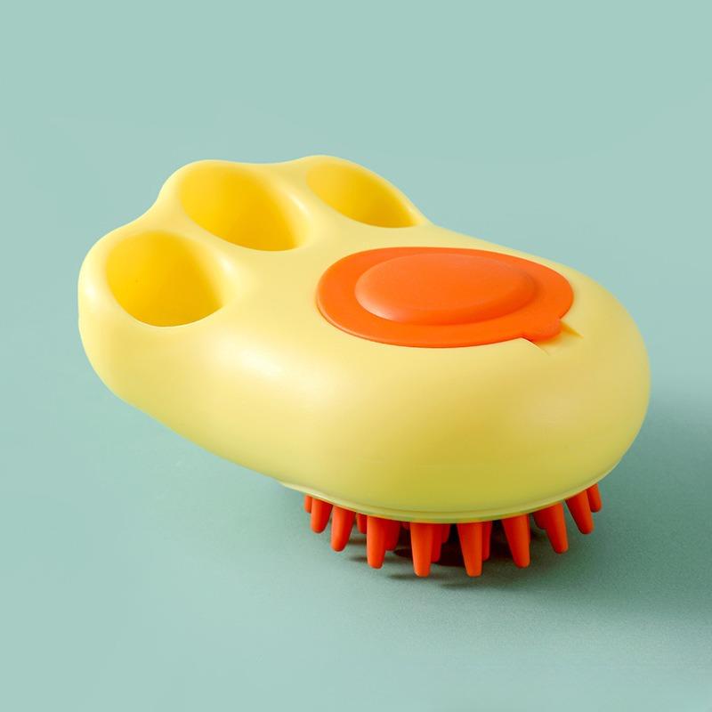 1Pcs Pet Supplies Silicone Bath Brush Massage Comb Silicone Soft Multifunctional Head Brush Cat Cleaning Comb