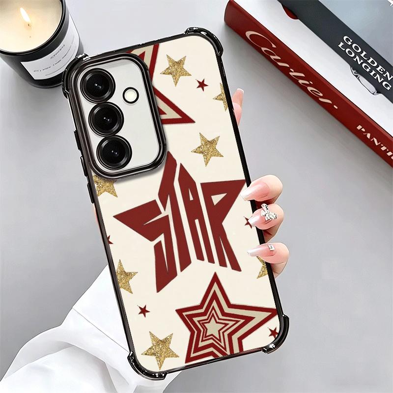 Fashion Vintage Star Girl Minimalist Soft Phone Case For Samsung A17 A27 A07 A37 A57 A16 A56 A15 A55 A14 A54 A13 A53 A26 A36 A25