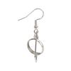 20Pcs Hollow Out Earring Bezel Trays 12mm Earring Base Settings Earring Blanks  DIY Jewelry Findings
