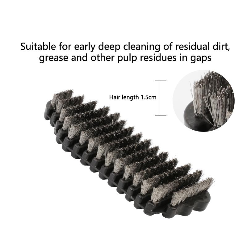 Scrubber cu perie de curățare cu mreană, pentru antrenament, forță, greutate, îngrijire, salvare