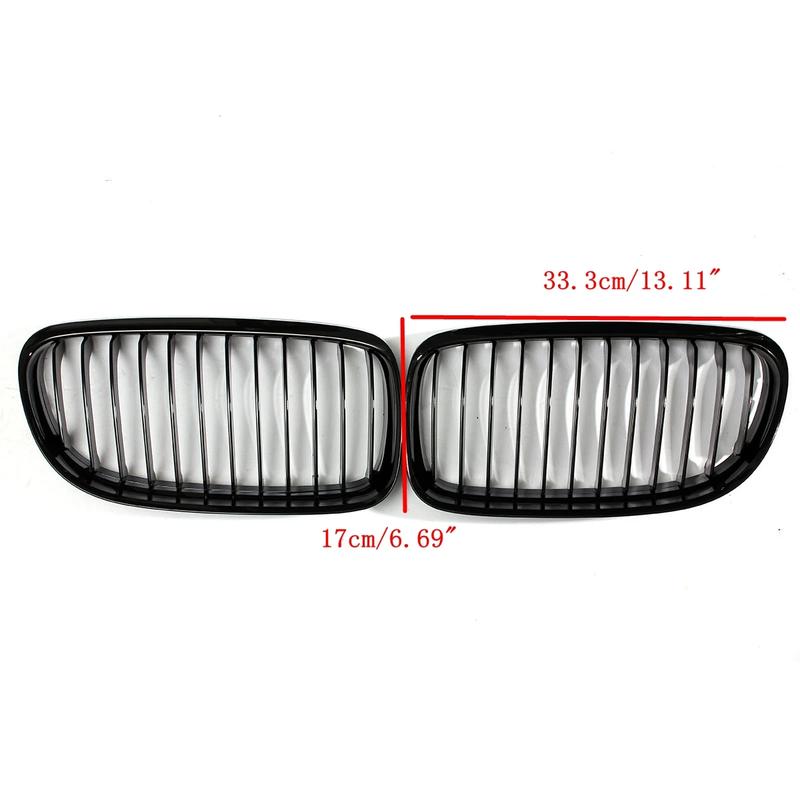 Glänzendes Schwarzes Auto Front Nierengrill Gitter für BMW E90 E91 LCI 325i 328i 335i 4D 2009 2010 2011 5113767 5113768
