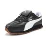 Puma Turin Retro Comfortable Versatile Lifestyle Casual Shoes Unisex Shoes Black White 410479-01