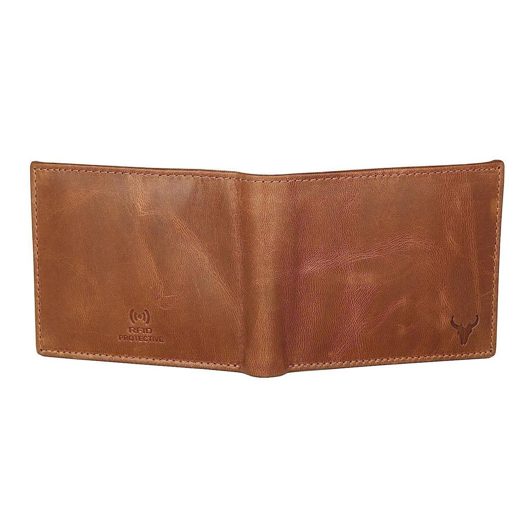 NAPA HIDE Leather Wallet for Men I Handcrafted I Multiple Credit/Debit Card Slots I 2 Currency Compartments I 2 Secret Compartments