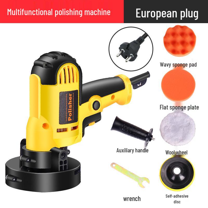 Car Polishing & Waxing Handheld Electric Glazing Machine