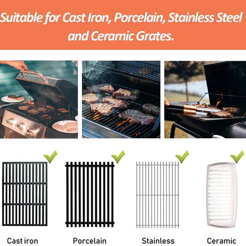 Akcesoria do grilla Grill Szczotka do grilla Drut ze stali nierdzewnej Włosie Szczotki do czyszczenia Nieprzywierające plamy Tłuszcz Narzędzia do grillowania w kuchni