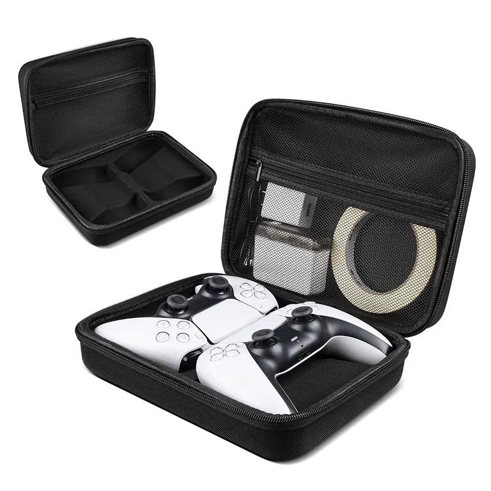 Shockproof Gamepad Case Dual Controller Storage Bag for PlayStation/PS5 Game Accessories