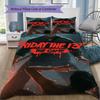 Friday the 13th Pattern Bedding,Quilt Set Quilt Cover Pillowcase Home Birthday Gift (1*duvet Cover+2*pillowcase,without core)SSJT0917049