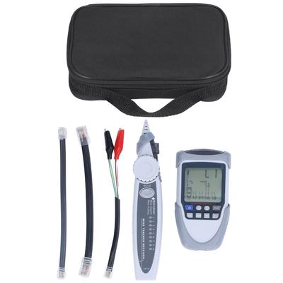 Tester kabli sieciowych LCD Cyfrowy Analogowy Wielofunkcyjny POE Lokalizator Przewodów Wyszukiwarka Linii z Torbą