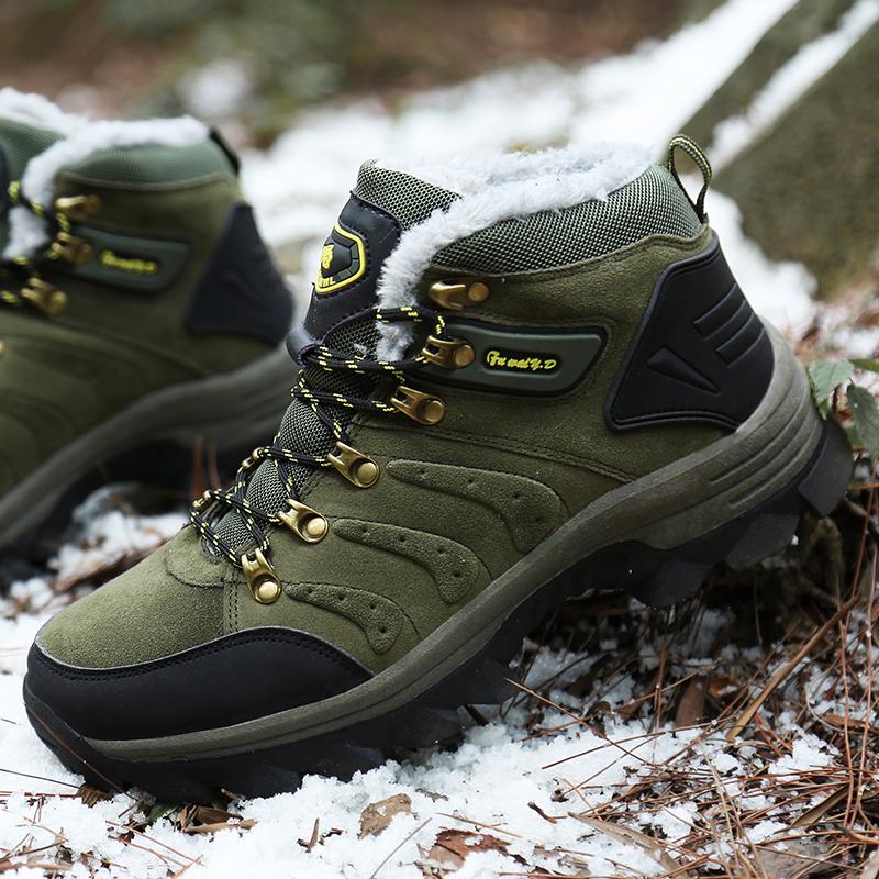 Мужские брендовые зимние ботинки для снега — фото 17