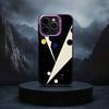 G-Geometric B-Bauhaus art Black Candy silver phone case Phone Case For iPhone17,16,15,14,13,12,11 Plus,Pro Max
