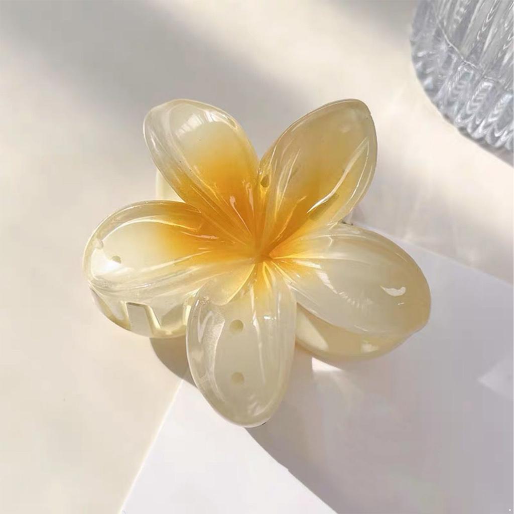 2Pcs Flower Hair Clips for Women Girls Trendy Floral Hair Claw Clips Barrettes Alligator Clips Non Slip Hair Accessories for Women Party Daily Use