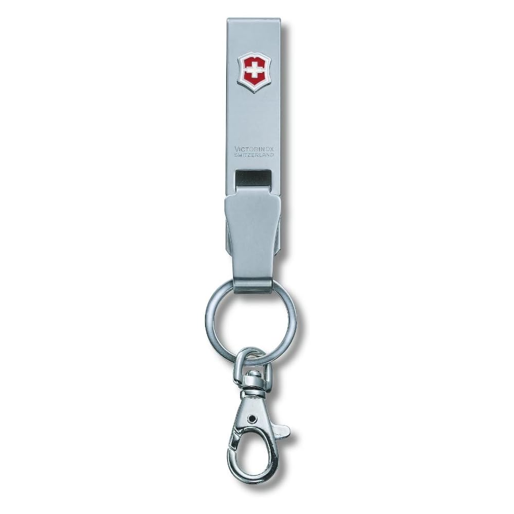 Victorinox Multi-Clip Belt Hanger Key Holder Metal Silver 4.1858