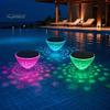 Solar Fish Projection Light Floating Light, with Dynamic Projection, Color-Changing LED Pool Outdoor Decoration Waterproof for Swimming Pools