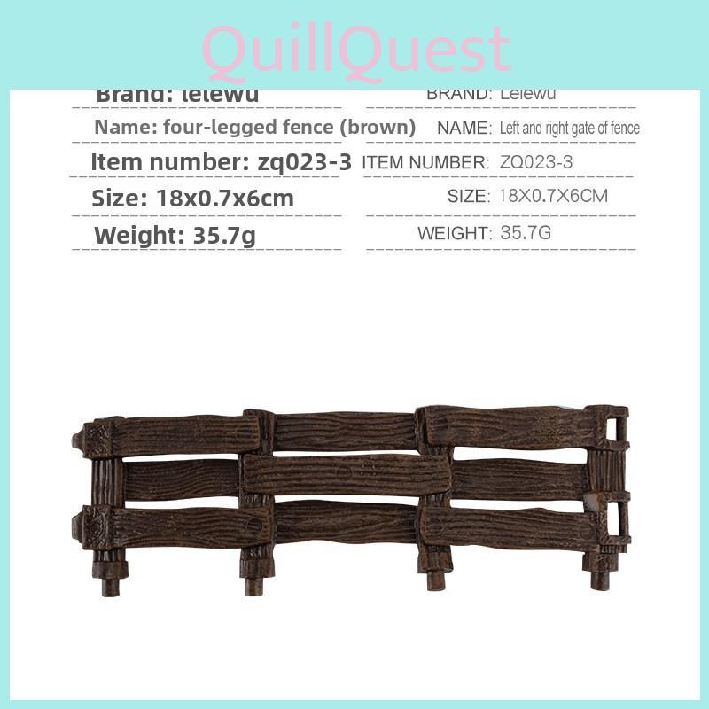 Farm Pvc Farmstead Model With Gate And Fencing For Hobbyists And Display