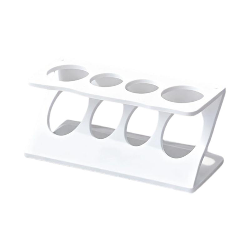 Modern 3D Printed Toothbrush Stand Organizers For Electric Brushes And Mouth Care Products In Delicate Black Or White