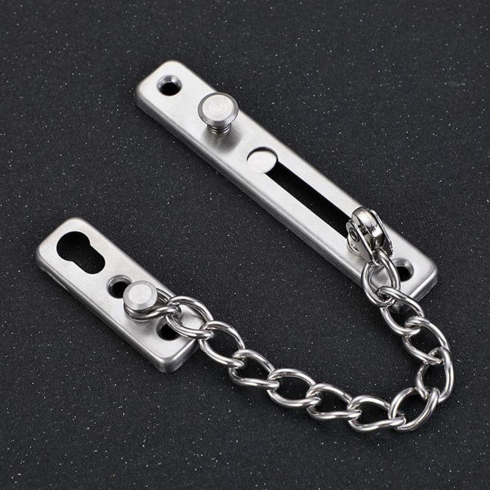 Stainless Steel Door Inner Latch Buckle Security Home Door Bolts  Hardware Accessories
