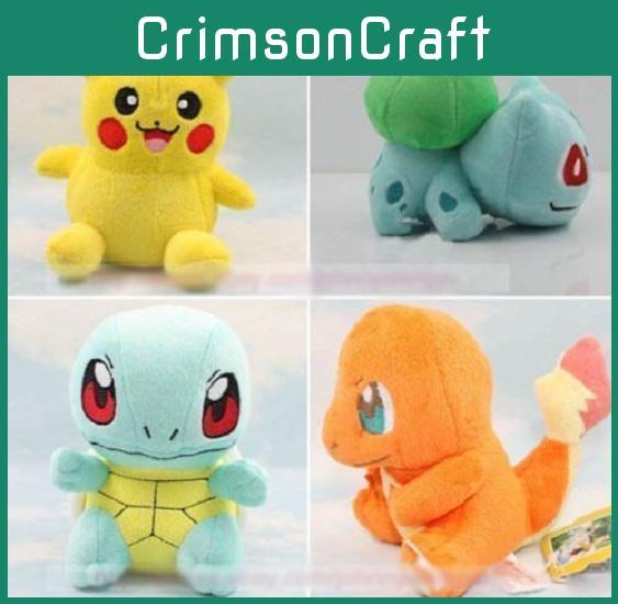 Pokmon Toy Plush Animal Squirtle Charmander Stuffed Toy Gift For Decoration Fans