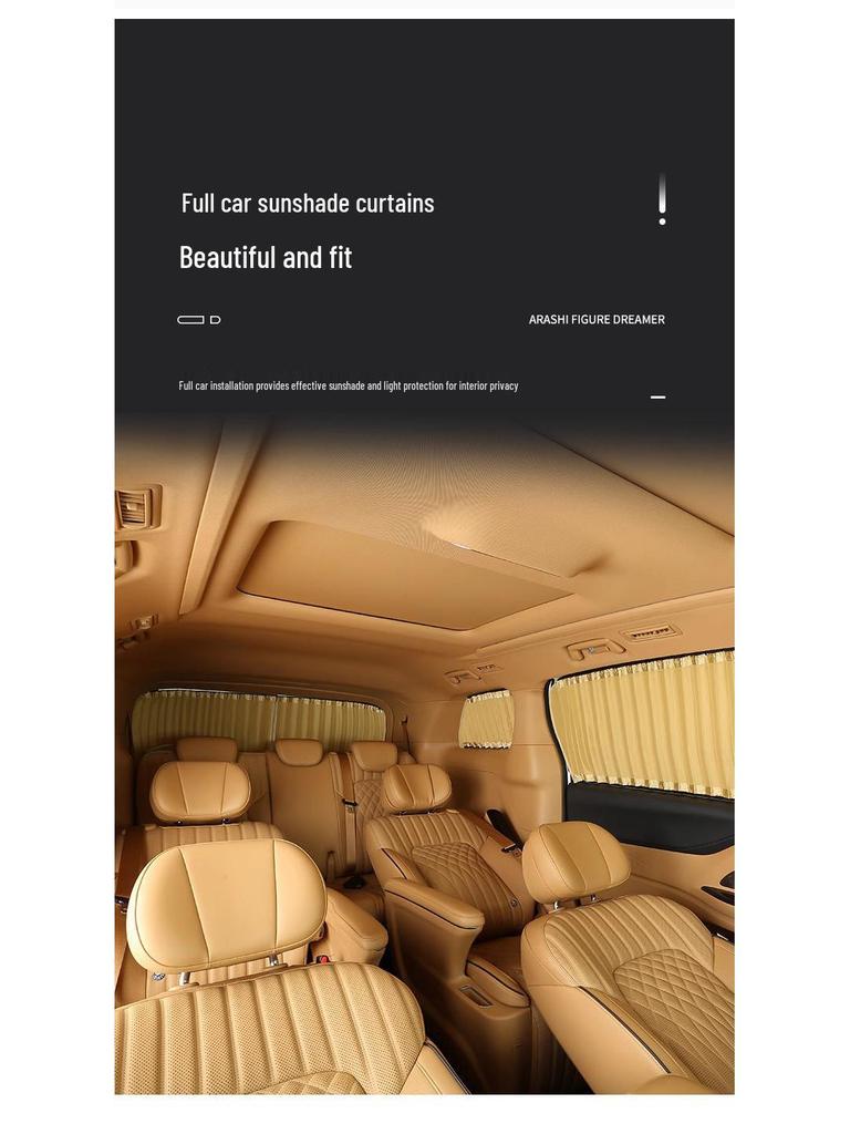 Buick GL8/GL6/Envision/Regal/LaCrosse/Excelle/Verano Car Curtains Sunshades