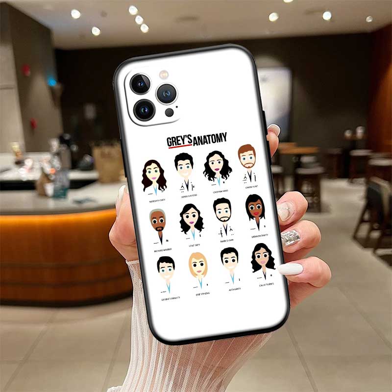 UP33 Grey's Anatomy New High-End Shell Phone Case for Redmi Note 13 14 Pro+ Plus A3 A3X 13X 13C 13R 14S 14C 14R