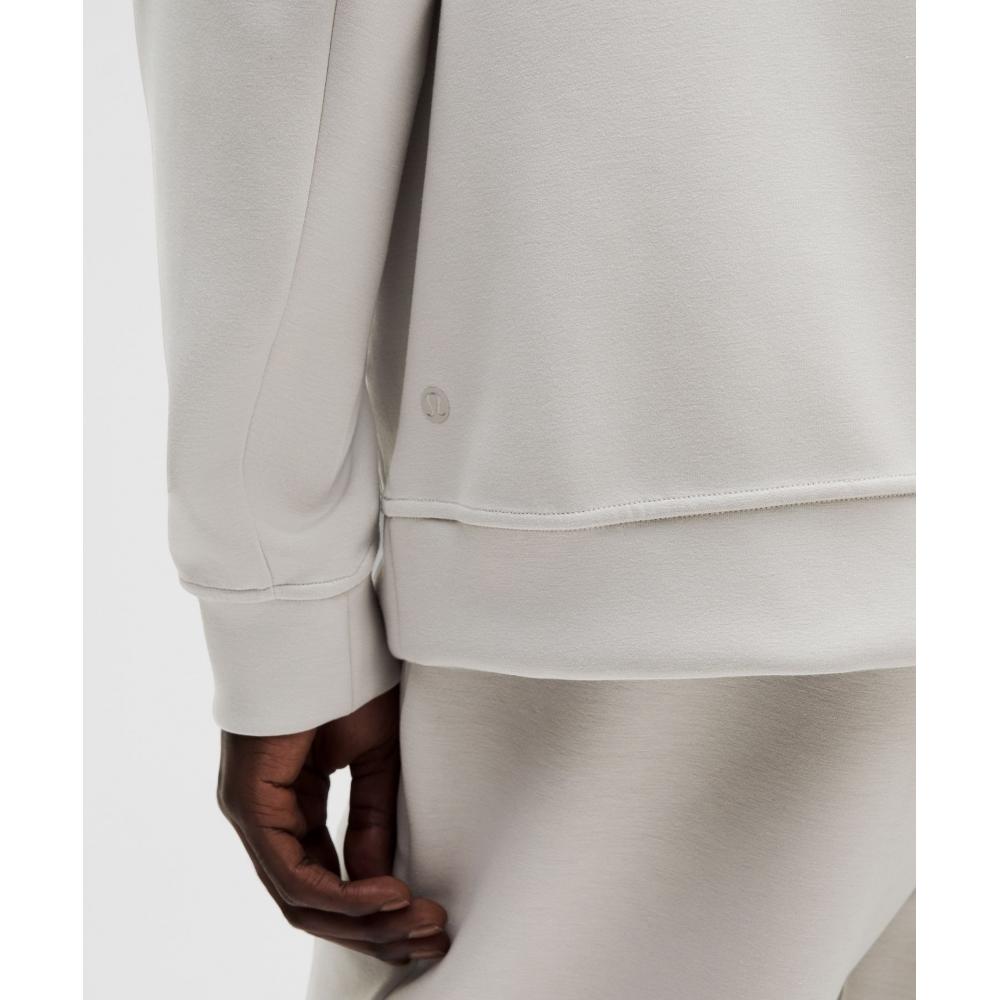 Lululemon Smooth Spacer Quarter Zip Dove Grey