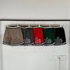 Trendy Brand RHUDE Two-color Splicing Striped Elastic Sports Mesh 5-point Shorts Men's and Women's High Street Quick-drying Shorts