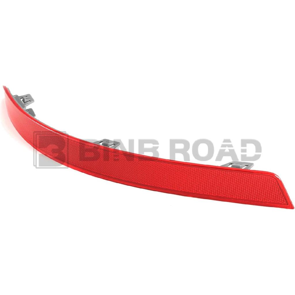 Rear Bumper Reflector 1668200374 + 1668200474 Left Right Compatible with Mercedes Benz GL350 GL450 GL550 2013-2016