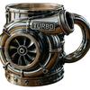 Personalisierte Lustige Praktische Retro V8 Motor Tasse Retro V8 Motor 3D Kaffeetasse