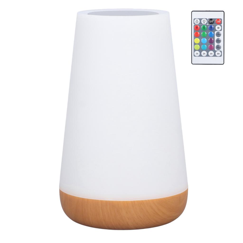 Mood Lighting Desktop Sensor Control Dimmable RGB Color Changing Lamp with USB Charging for Bedroom