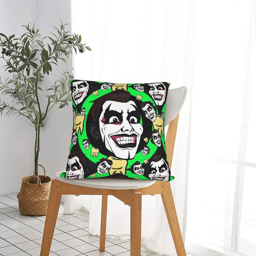 Danhausen Pattern Wrestling Evil Square Pillow Cases Cushion Covers Custom Polyester Throw Pillow Case Cover for Sofa 40*40cm