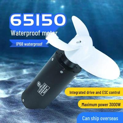 Fantian 65150 Wasserdichter 3000W Elektrischer Surfbrettmotor mit Integrierter Geschwindigkeitsregelung